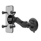 RAM Mount X-Grip phone mount with twist-lock suctioncup