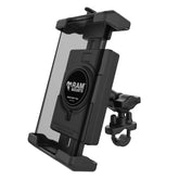 RAM Mounts Quick-Grip™ Pro XL Phone Mount with Handlebar U-Bolt Base