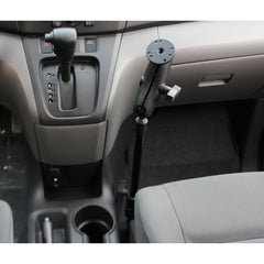 RAM Mount Pod HD Vehicle mount with 12 inch aluminum rod and round plate