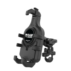 RAM-Moderationen Quick-Grip ™ Pro Phone-Montierung mit Lenker U-Bolt-Basis