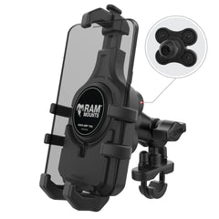RAM Mounts Quick-Grip™ Pro Vibration Damping Phone Mount with U-Bolt Base