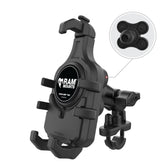 RAM Mounts Quick-Grip™ Pro Vibration Damping Phone Mount with U-Bolt Base