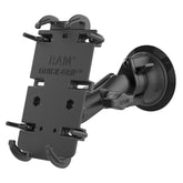 RAM Mount Quick-Grip XL phone mount with twist-lock suctioncup