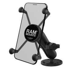RAM Mount X-Grip Große Telefonhalterung mit Bohrer-Down-Basis