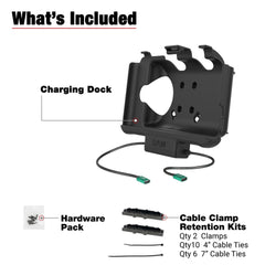 RAM Mount USB-C active holder+ Data dock Samsung Tab Active5 & 3 USB-C