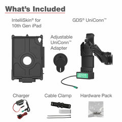 RAM Mounts GDS® Uni-Conn™ Vehicle Bundle for Apple iPad 10th & 11th Gen