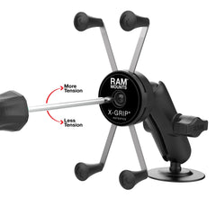 RAM-Montierungen rotierende X-Grip® große Telefonhalterung mit Flex-Kleber-Basis