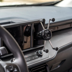 RAM-Montierungen rotierende X-Grip® große Telefonhalterung mit Flex-Kleber-Basis
