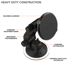 Rokform Magnetic Windshield Suction Mount - MagSafe® Compatible
