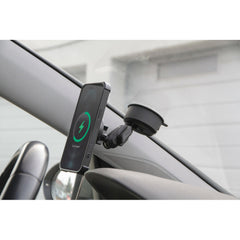 Lampa Mag Wireless Orbit, magnetic phonemount wirelescharger with suctioncup