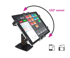 Gripzo 360 Pos Tablet kiosk pivotant et tourne les comprimés de 11-13 "