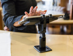 Gripzo 360 Pos Tablet kiosk pivotant et tourne les comprimés de 11-13 "