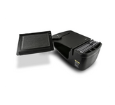 AutoExec Reach Desk mobile laptop workplace Black