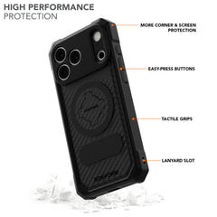 Rokform iPhone 18 Rugged Case. Choose your version