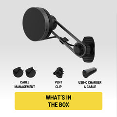 Scosche MagicMount™ Charge Elite 3-in-1