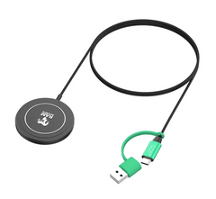 Support de téléphone pour moto étanche RAM Mount Quick-Grip™ Pro Qi2 15W avec support en U