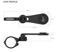 Support de guidon Rokform Motor pour valise Rokform + chargeur sans fil Rokform avec amortisseur de vibrations