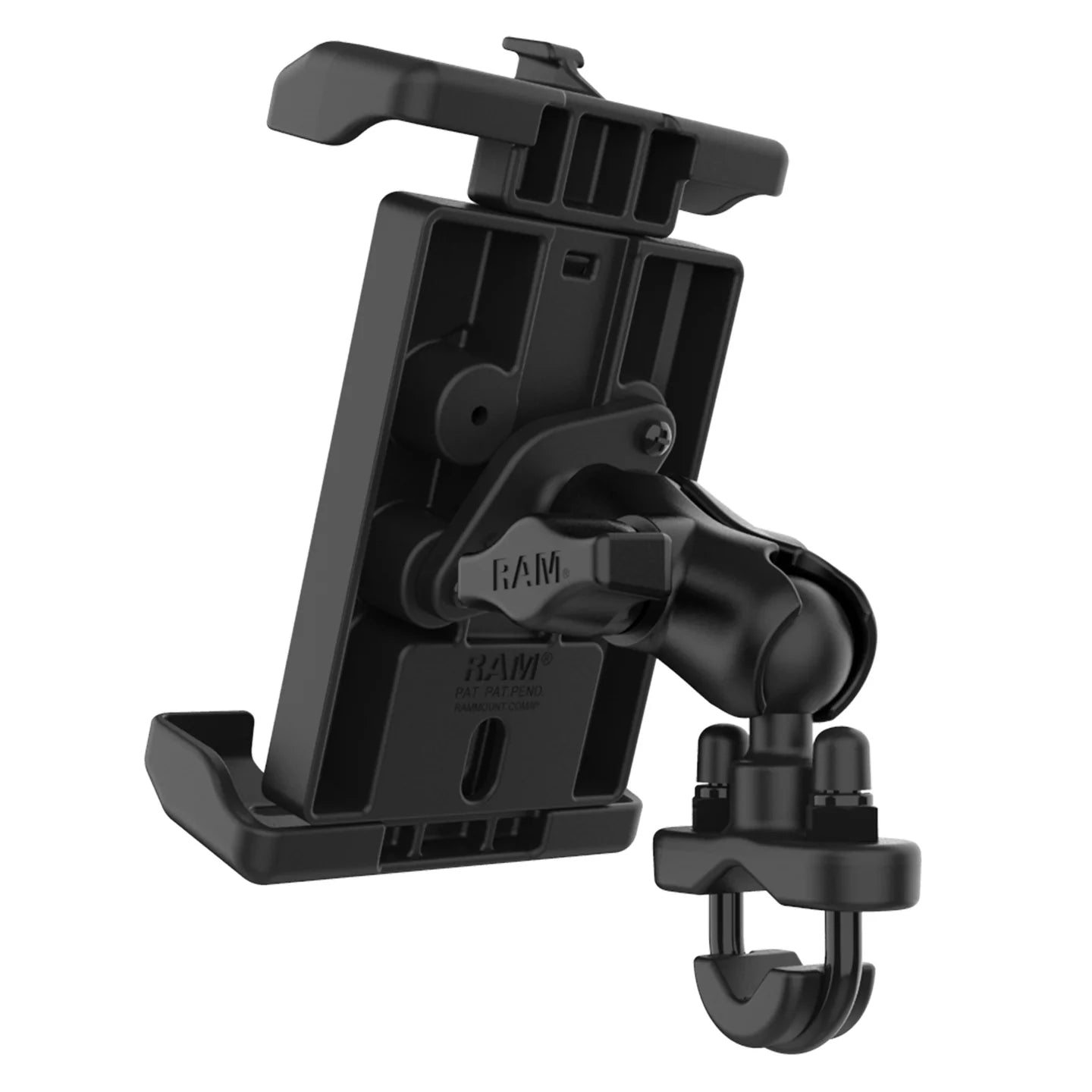 RAM Mounts Quick-Grip™ Pro XL Phone Mount with Handlebar U-Bolt Base