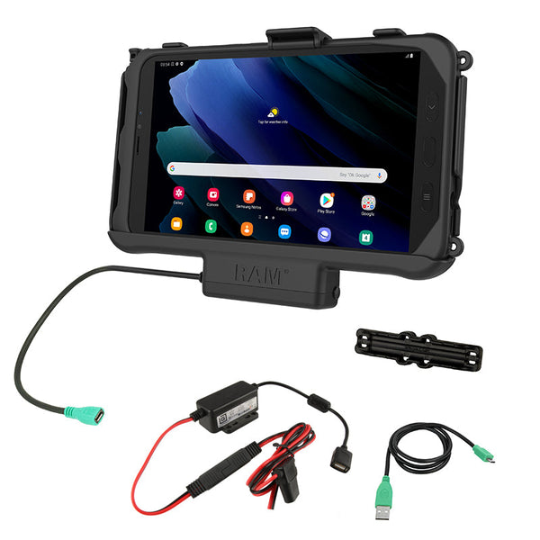 RAM Powered Drill-Down Mount for Samsung Tab Active4 Pro, Tab Active Pro