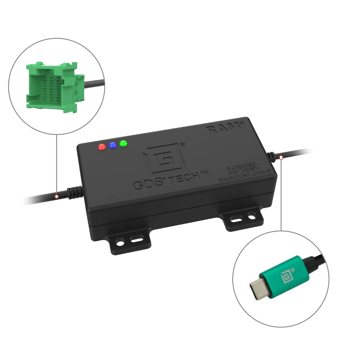 RAM Mounts GDS® CAN Bus with FMS Connector