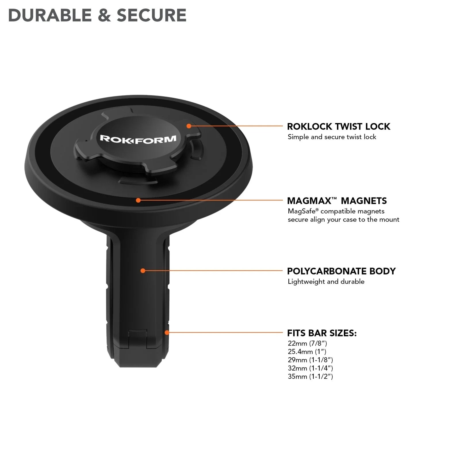 Rokform Universal Bike Bar Mount