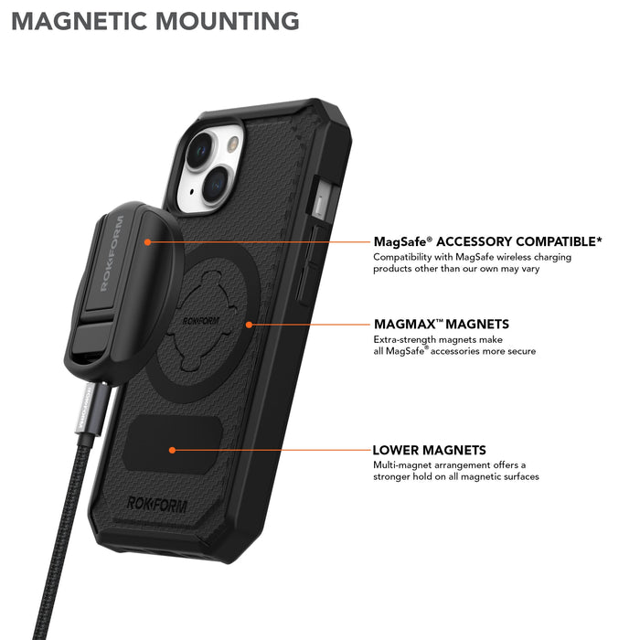 ROKform iPhone 15 Rugged Case. Choisissez votre version