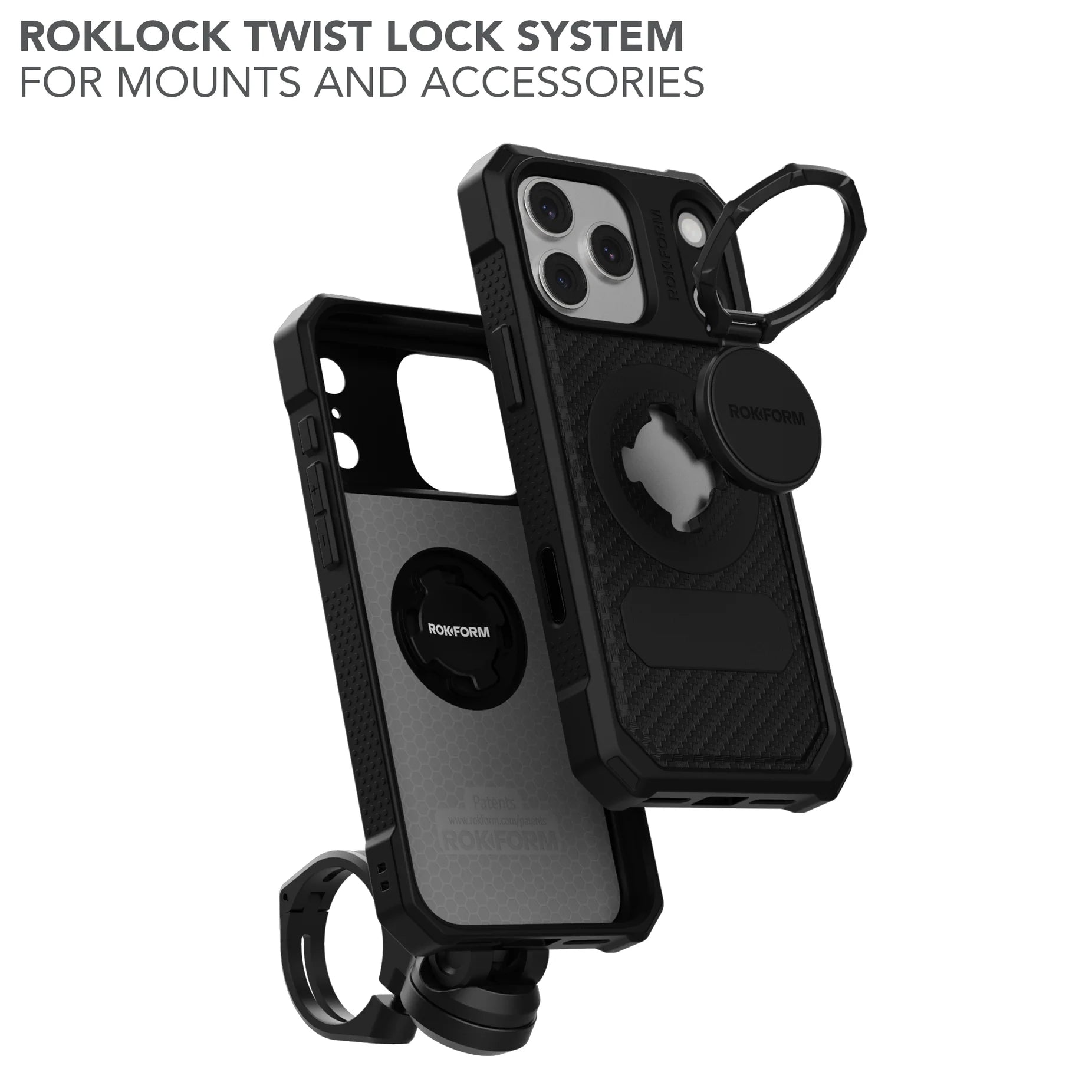 Rokform iPhone 17 Rugged Case. Choose your version