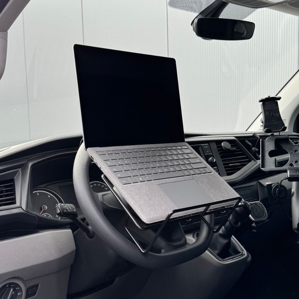 ExpressDesk car laptop holder for the steering wheel