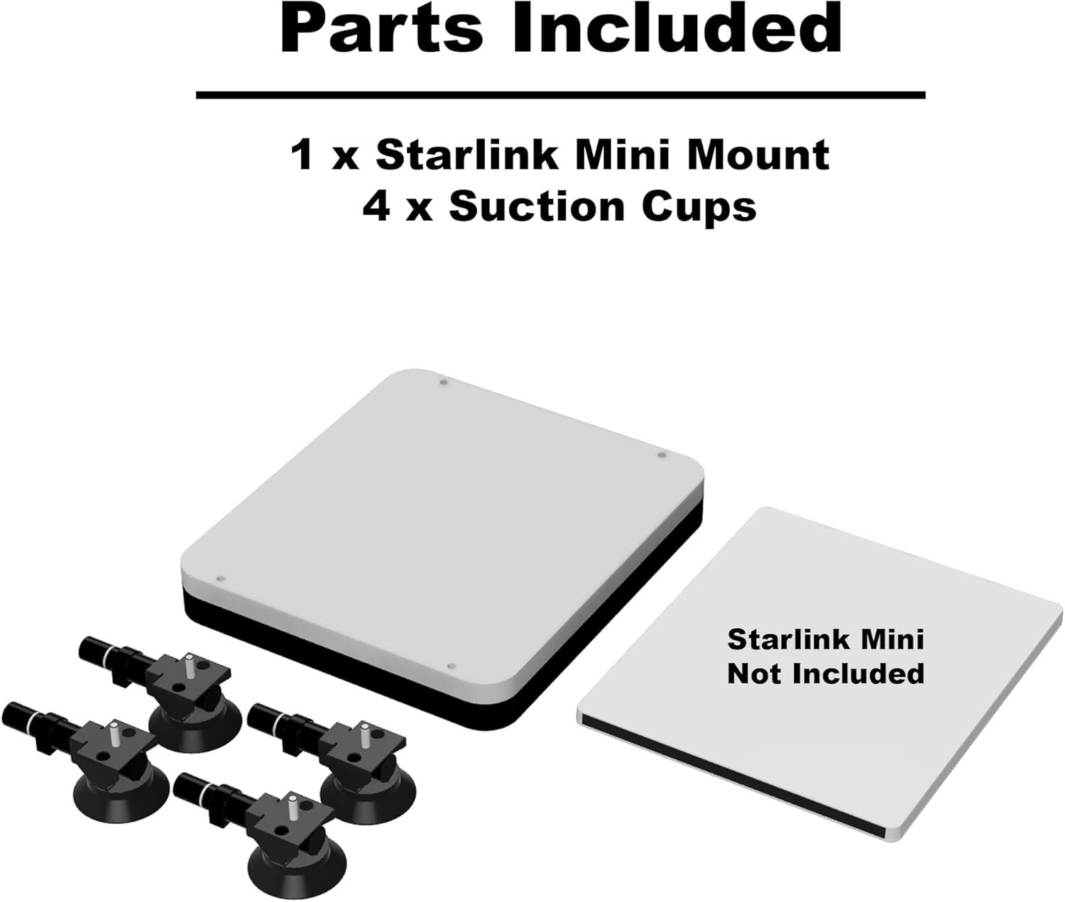 Veritas Vans Starlink Mini Mount Suction Cup Mount