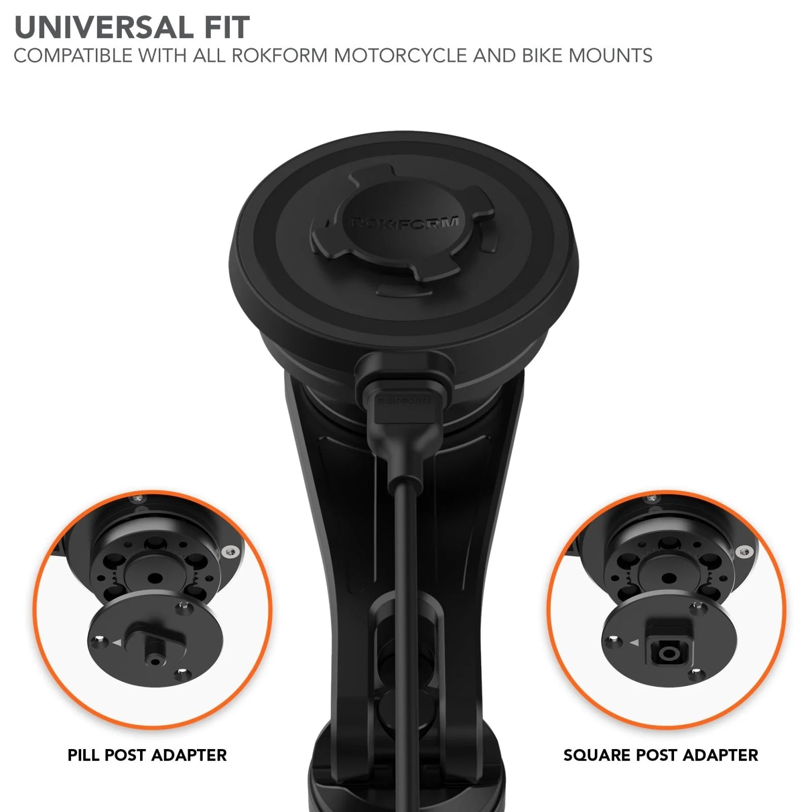 Rokform Motorcycle Mount Charging Head