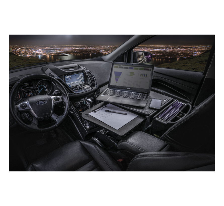 AutoExec Gripmaster worktable and laptoptable for car office