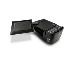 AutoExec Reach Desk mobile laptop workplace  Black