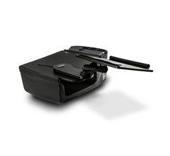 AutoExec Reach Desk mobile laptop workplace  Black
