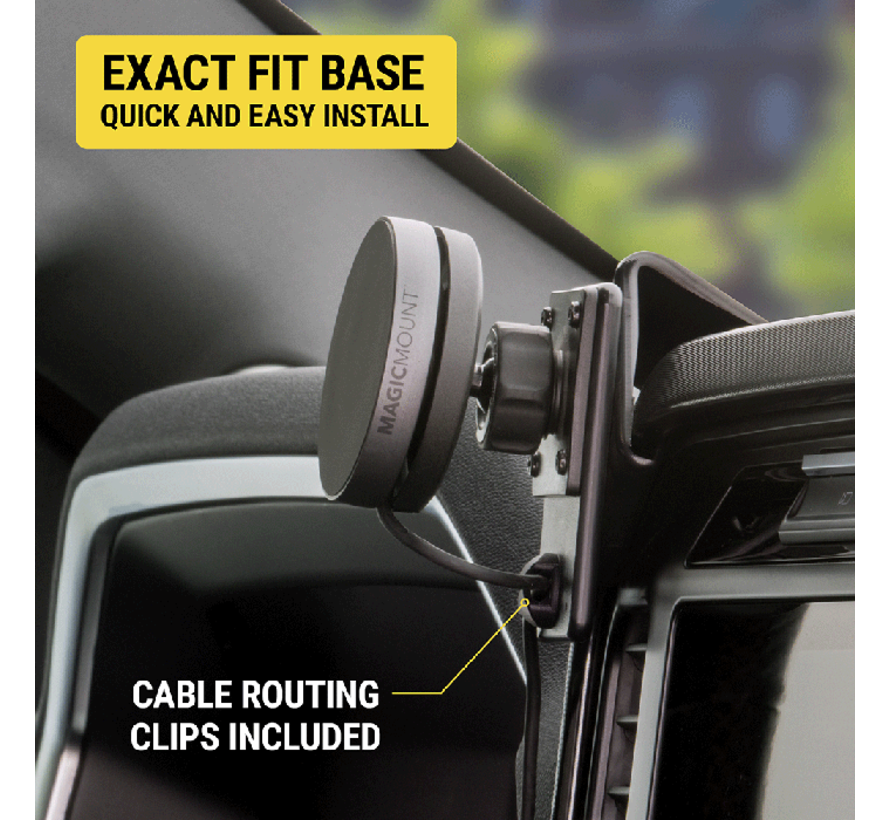Emount proclip avec Scosche MagicMount Elite Magsafe Charger avec pivot - Choix de voiture