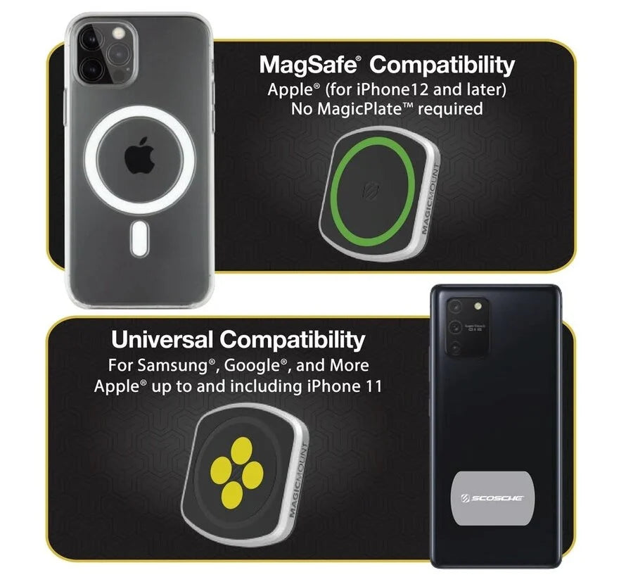 Mounts Proclip with Scosche Magnetic MagSafe Mount with swivel - Car choice