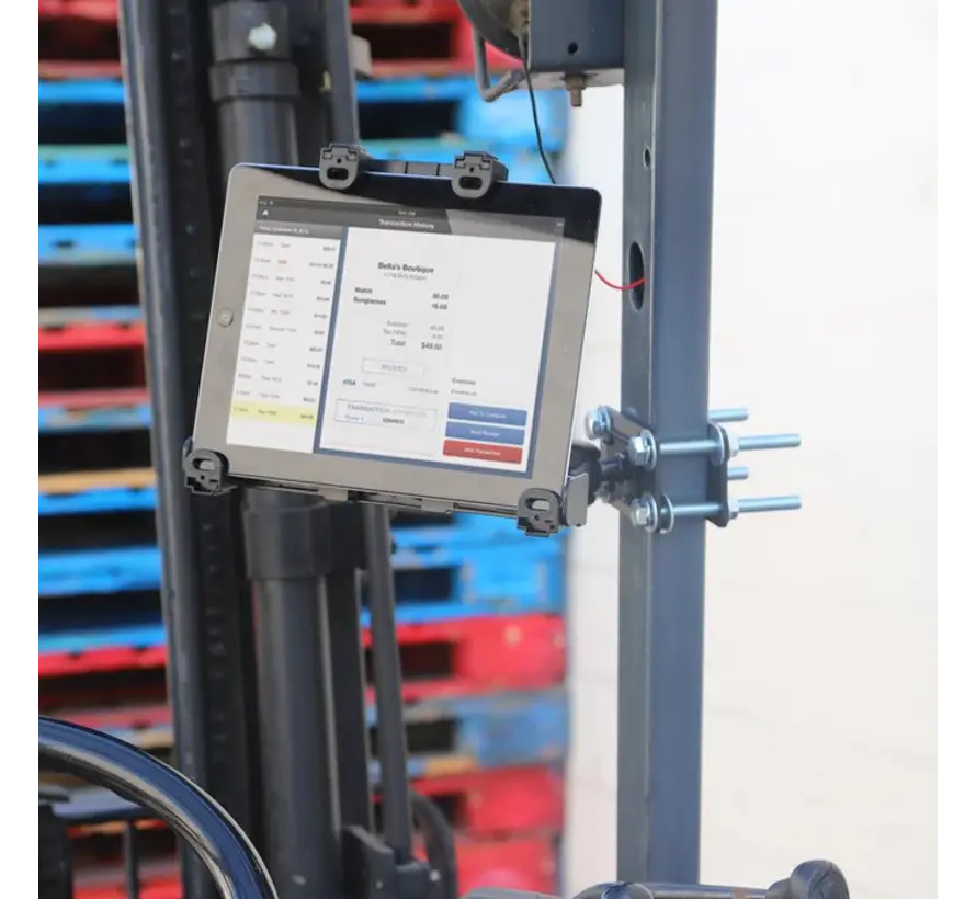 iBolt forklift mounting kit tablet holder universal with lock