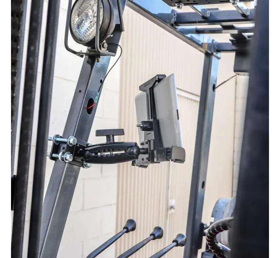 iBolt forklift mounting kit tablet holder universal with lock