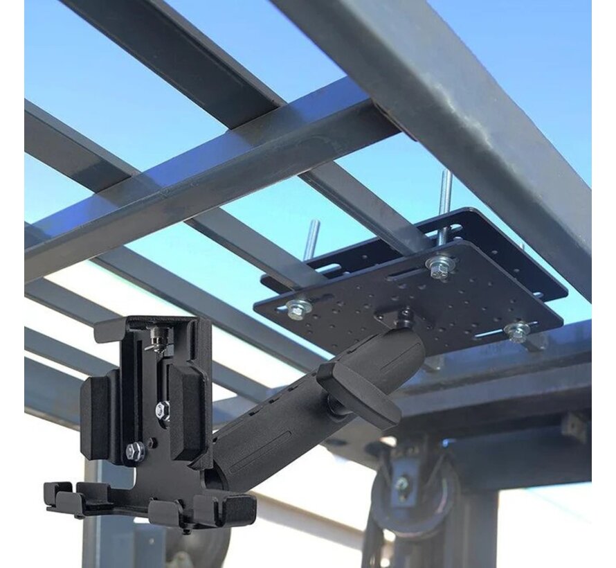 Ibolt Metal Forklift Cage / Tableau de table aérien Universal avec verrouillage