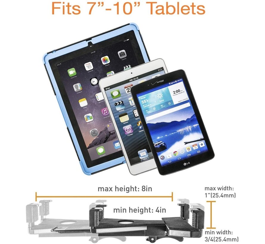 iBolt TabDock Accessibility Post/Pole/Rail/Handlebar Mount