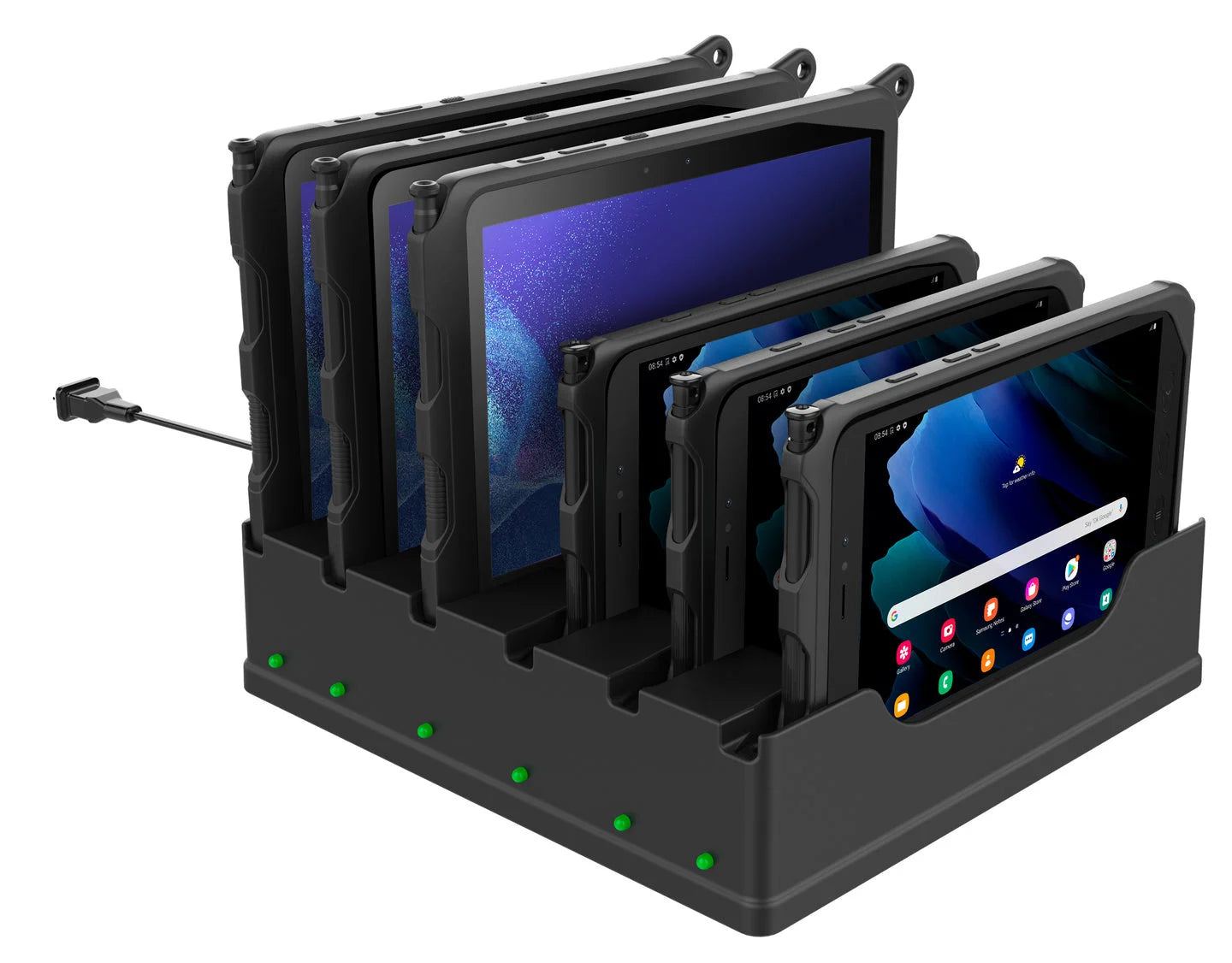 RAM-Mount 6-Port-Dock für Tab Active4 Pro, Registerkarte Active Pro, Tab Active5/3/2