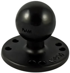 RAM Mounts round base plate with C-ball, 1.5 inch