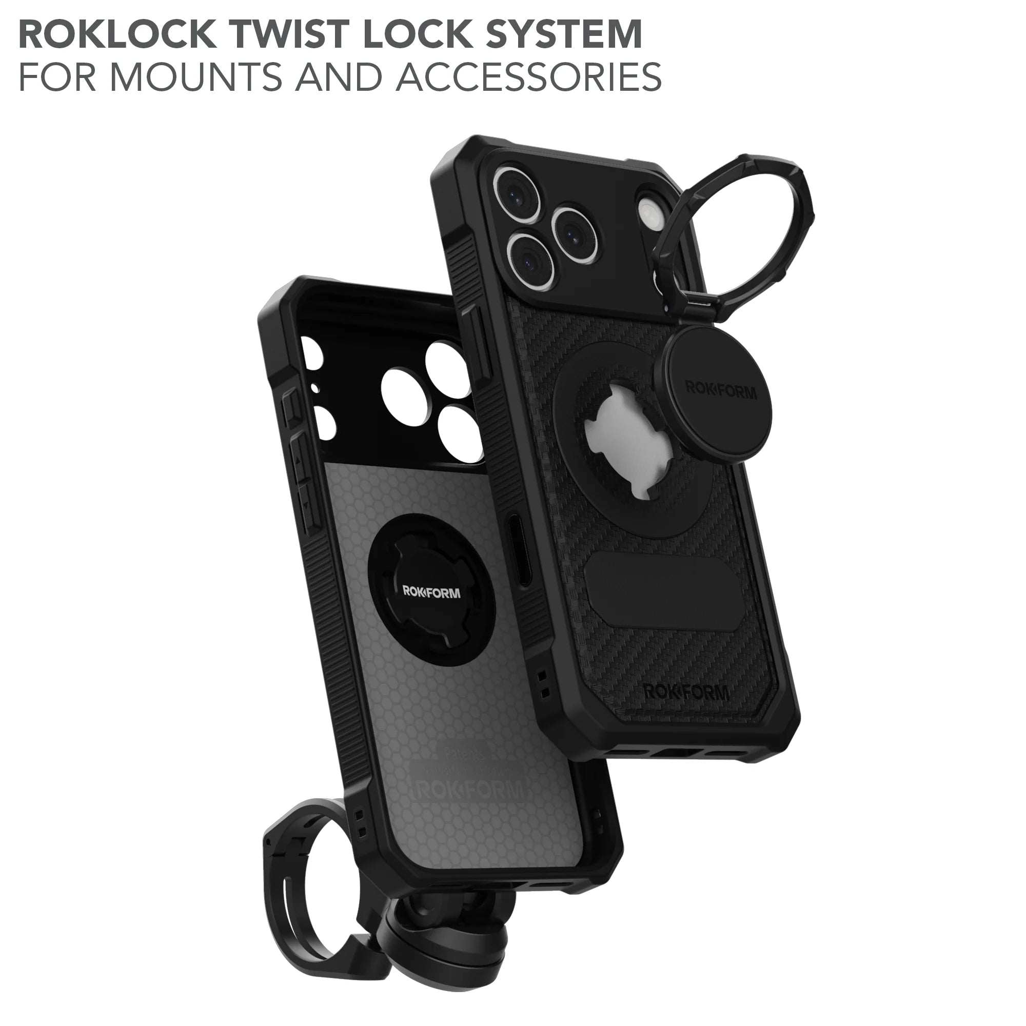 Rokform iPhone 18 Robuste Hülle. Wählen Sie Ihre Version