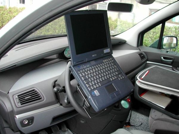 Support d'ordinateur portable Expressdesk pour le volant