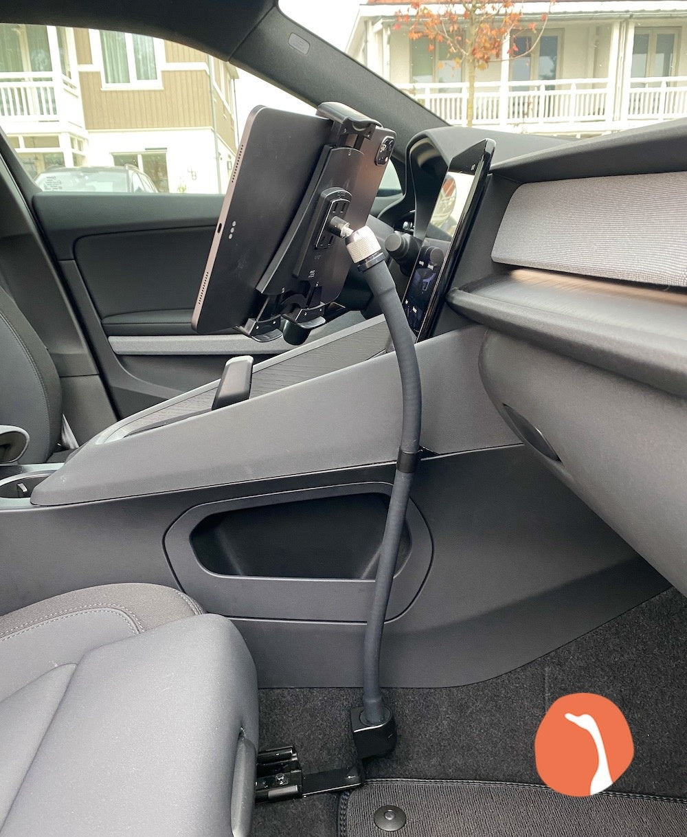 GOOS-E car tablet mount + phone mount PRO Extra high 75cm