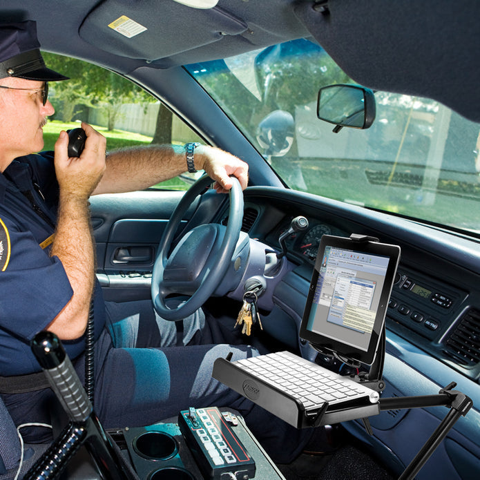 Porte-voiture robuste ibolt pour tablette et clavier