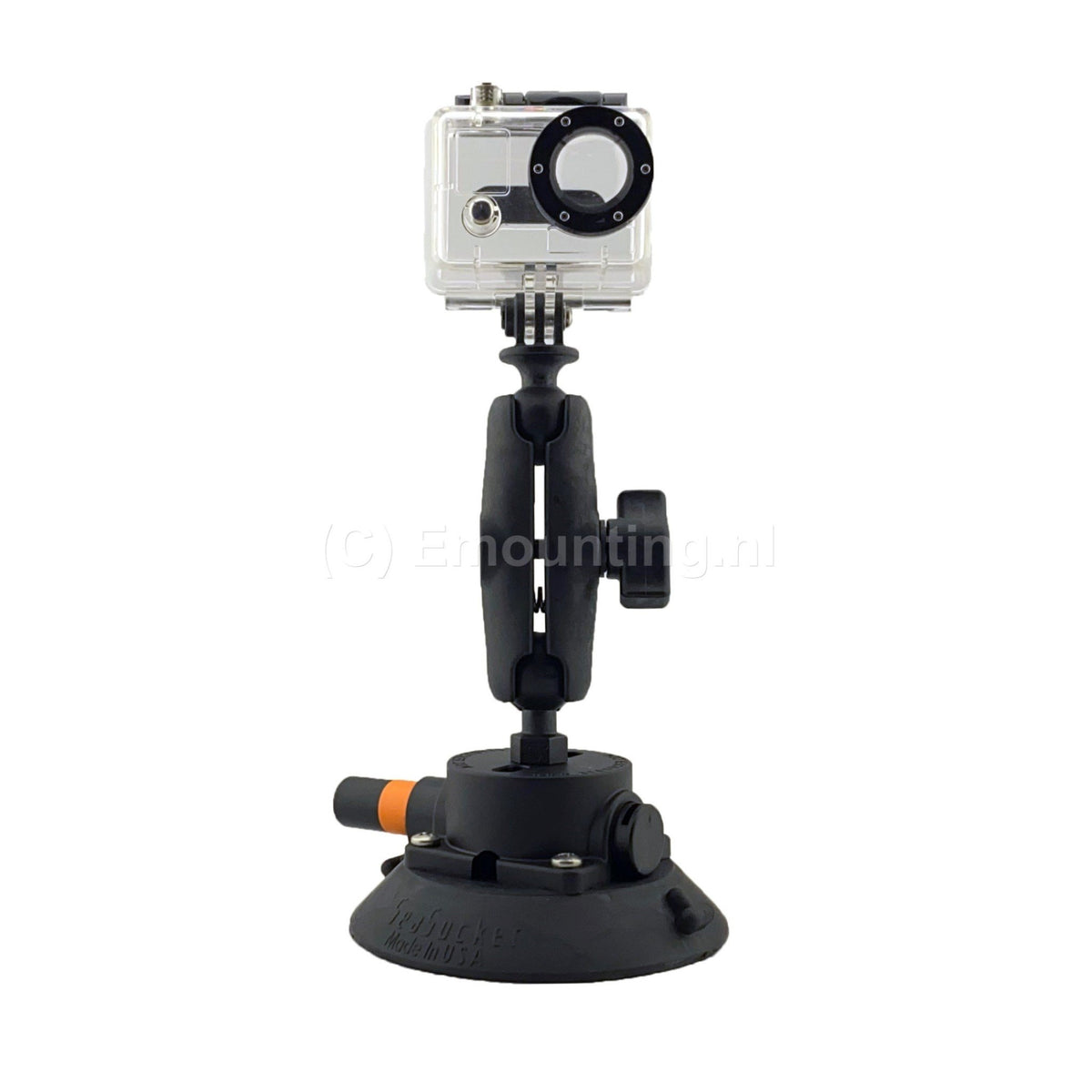 Seasucker Action Cam Mount 4.5 inch Suction cup with vacuum pump