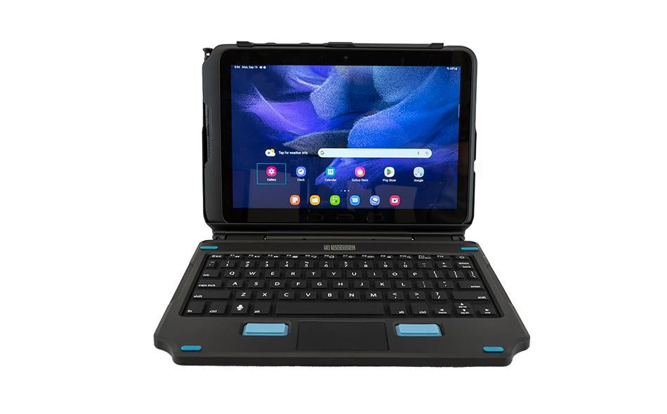 Gamber-Johnson 2-in-1 Attachable Keyboard for Samsung Galaxy Tab Active Pro/Tab Active4 Pro Tablet