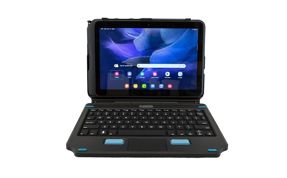 Tablet Attachable Keyboard Gamber-Johnson 2-in-1 Attachable Keyboard for Samsung Galaxy Tab Activ ...