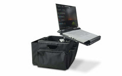 AutoExec Light Car-OfficeBox avec ordinateur portable et bureau mobile Tabletmount