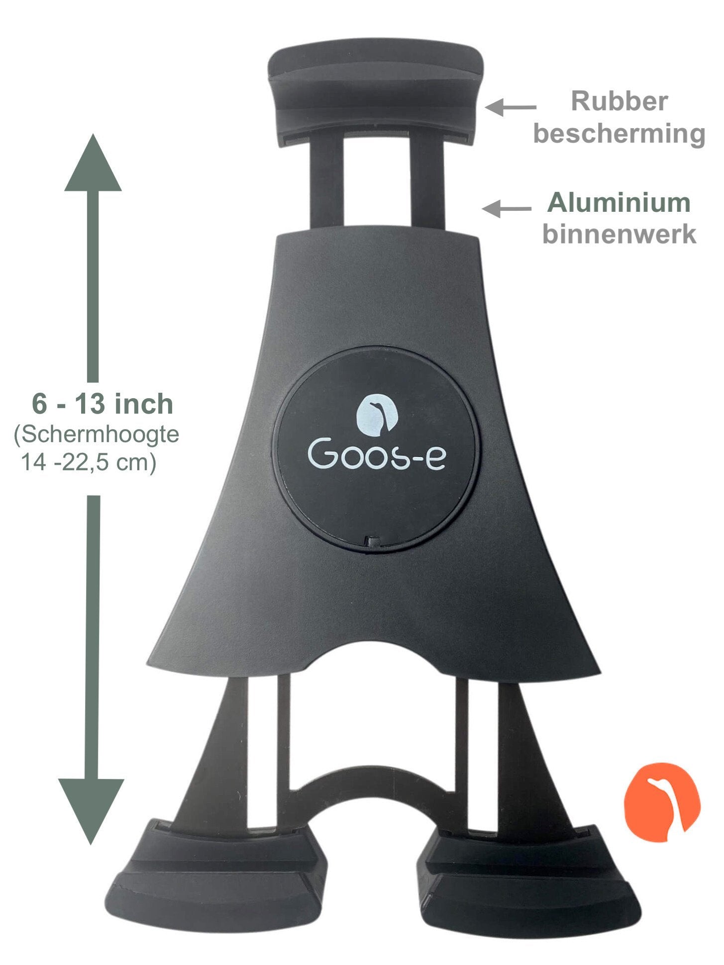 GOOS-E car tablet mount + phone mount PRO Extra high 75cm